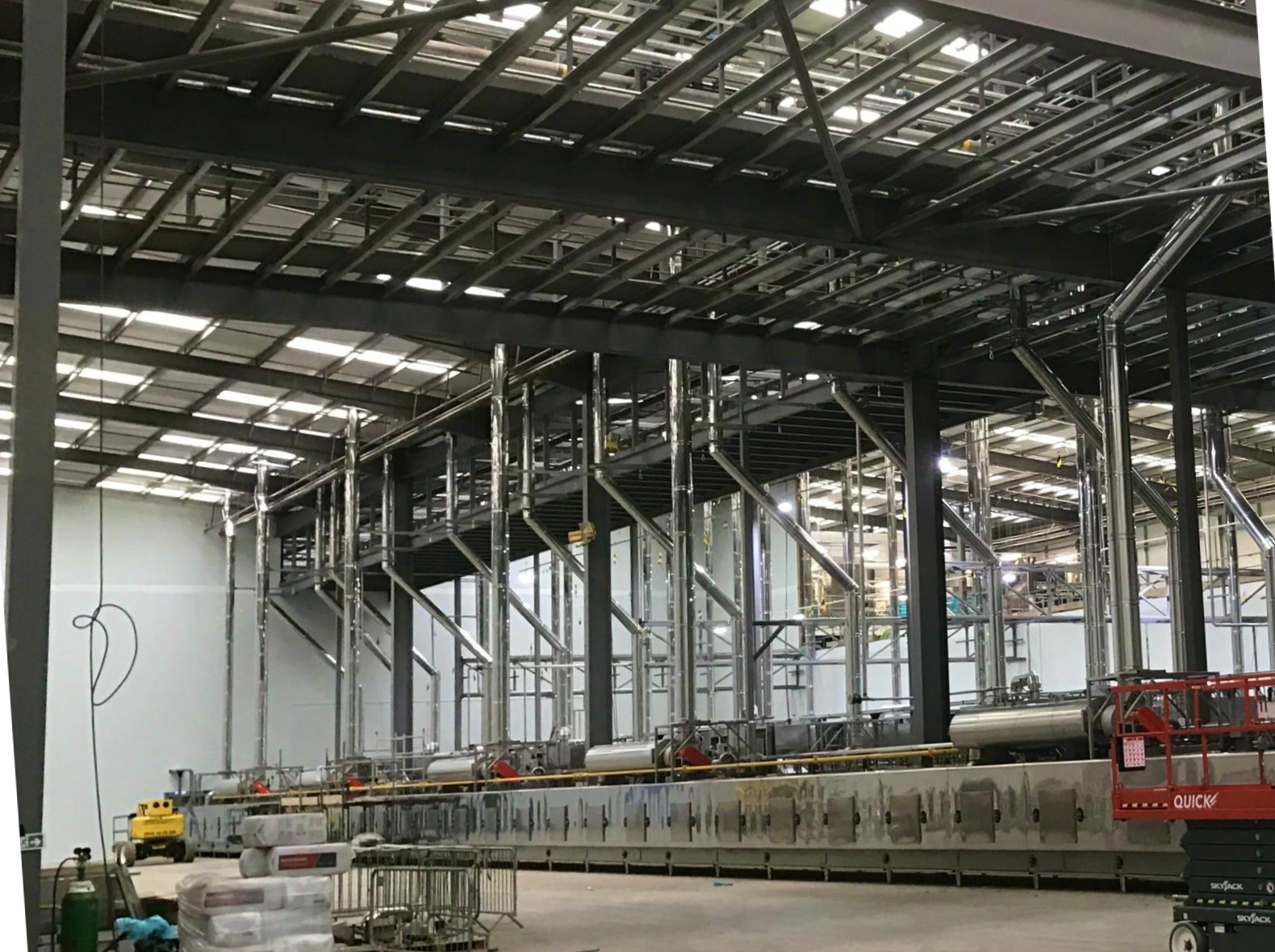 FBS Flues commercial installation — Bakery oven flues