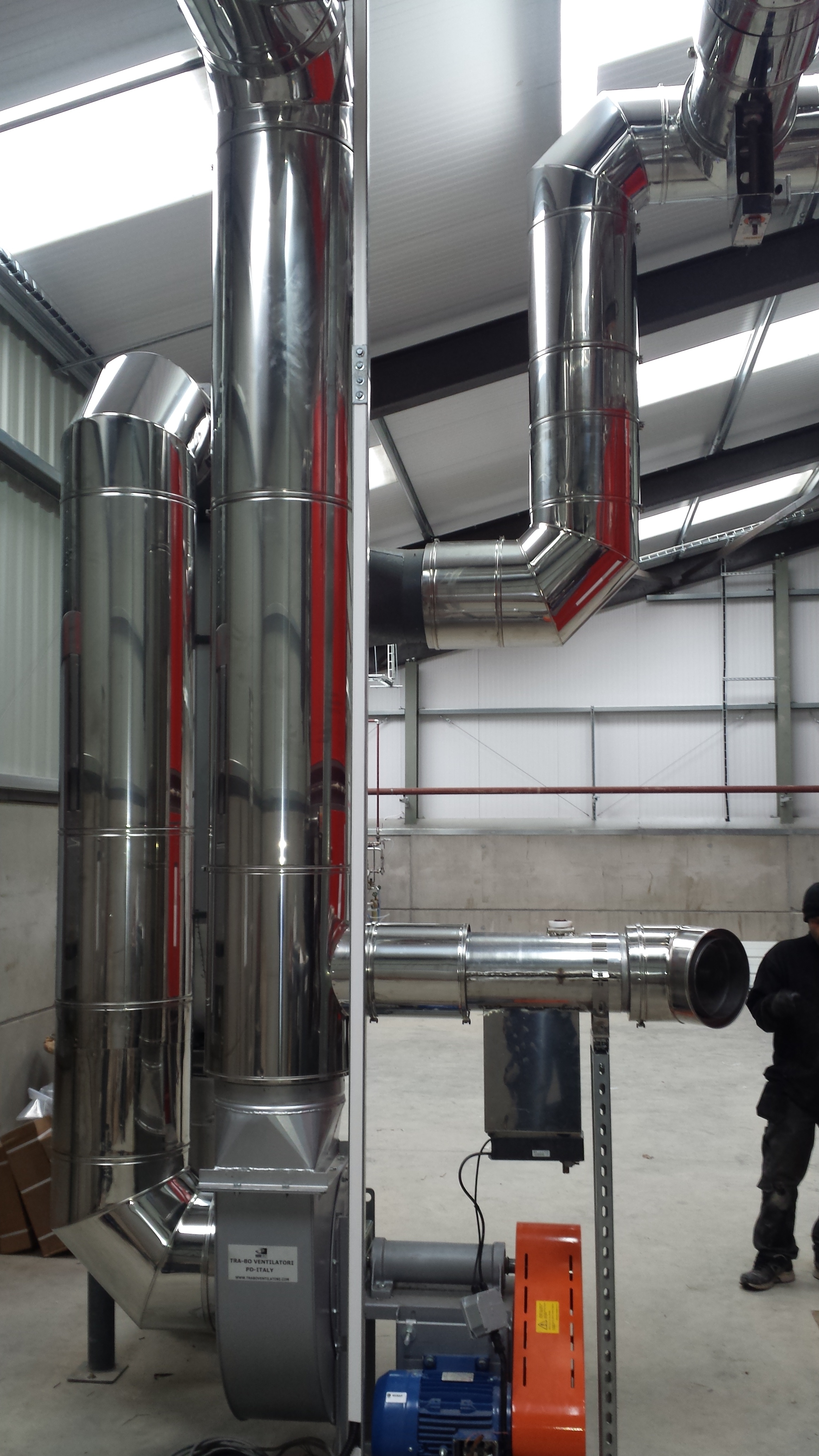 Brewery Flue System,