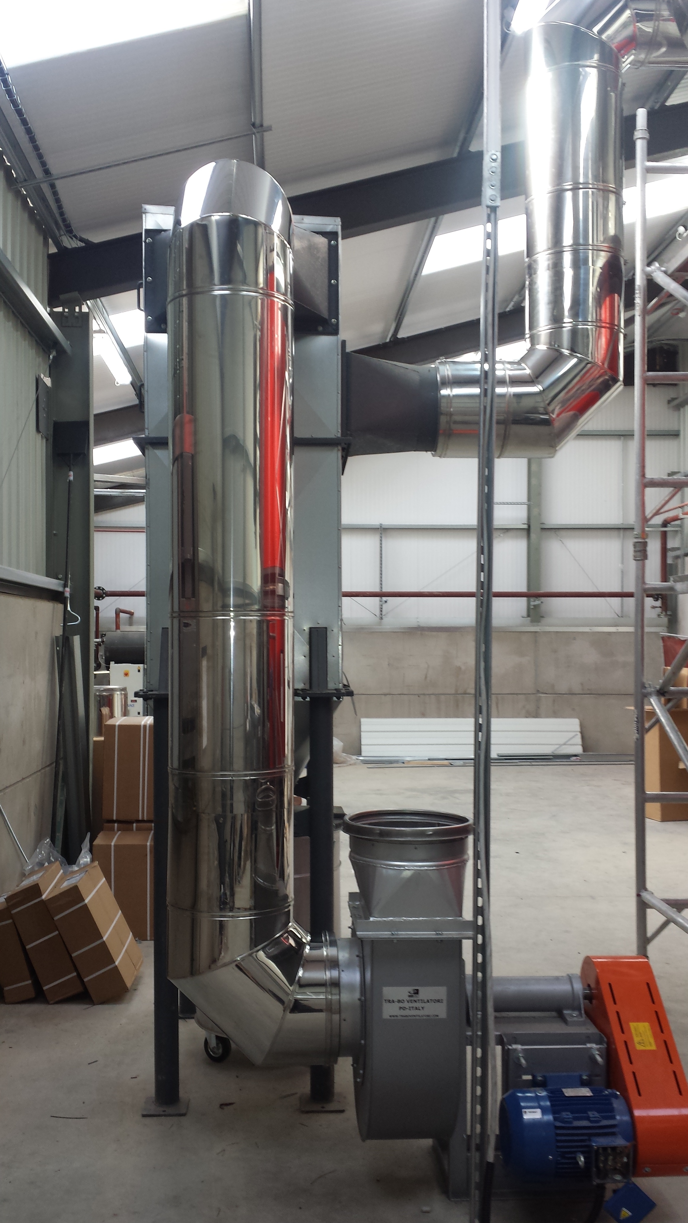 Brewery Flue System,